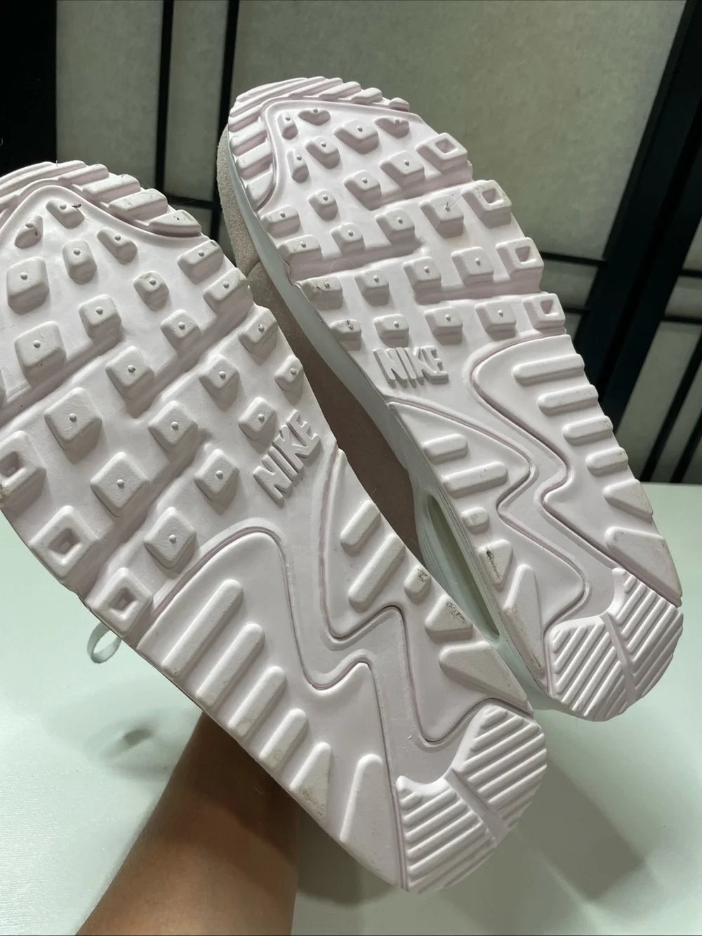 Nike Air Max 90 Futura Summit White Light Soft Pink DM9922-104 Women's Size 7